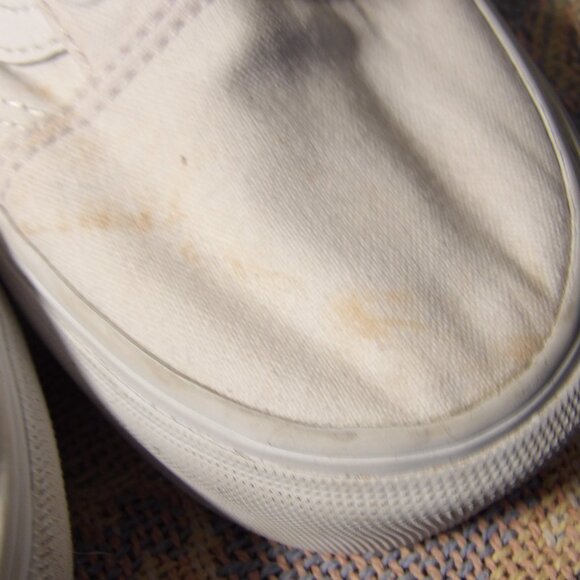 Vans Off The Wall White Sneakers Sz 6 - Picture 3 of 7